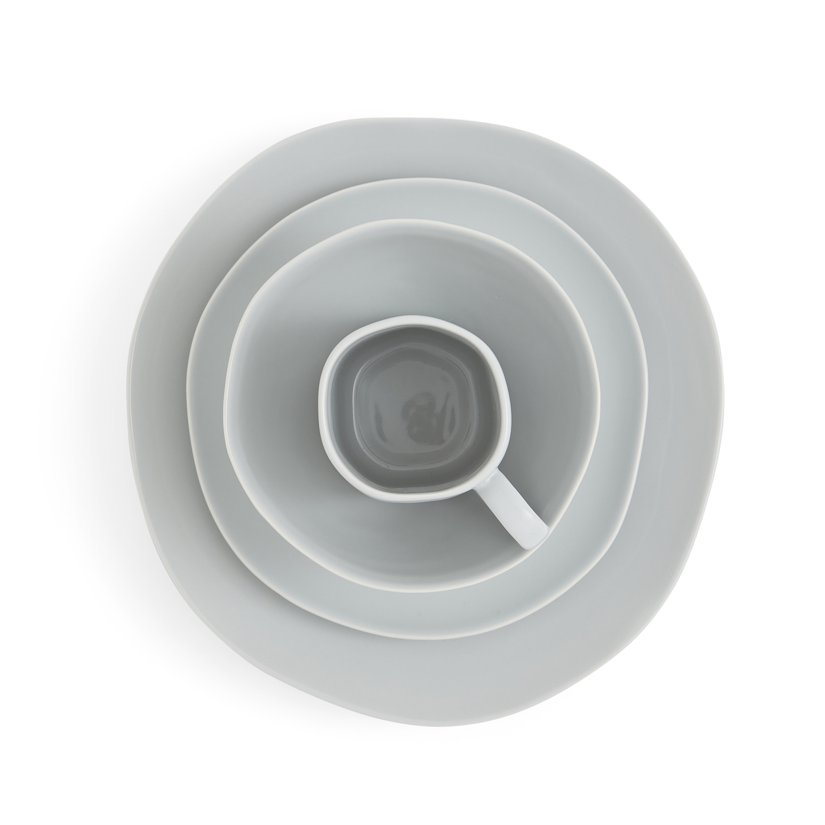 Sophie Conran Arbor 4 Piece Place Setting- Dove Grey image number null